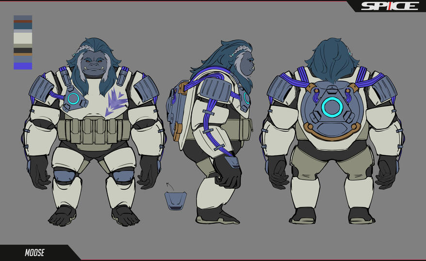 Moose Character Sheet Moose Character Sheet